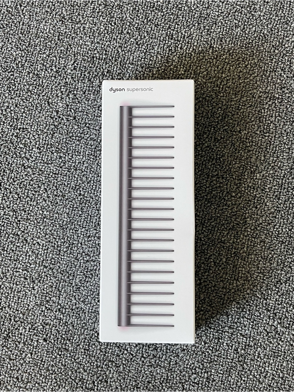Dyson Supersonic Wide-Tooth Comb Attachment - Pink and Silver